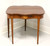 SOLD - Mid 20th Century Inlaid Mahogany Federal Gateleg Flip Top Game / Console Table
