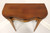 SOLD - Mid 20th Century Inlaid Mahogany Federal Gateleg Flip Top Game / Console Table