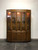 SOLD OUT - DREXEL HERITAGE Accolade Campaign Style Lighted China Display Cabinet 