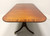 SOLD - BAKER Historic Charleston Banded Mahogany Double Pedestal Dining Table