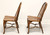 SOLD - DREXEL HERITAGE Oak Windsor Dining Side Chairs - Pair B