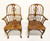 SOLD - DREXEL HERITAGE Oak Windsor Dining Armchairs - Pair