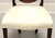 SOLD - BAKER Historic Charleston Mahogany Hepplewhite Dining Side Chairs - Pair B