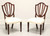 SOLD - BAKER Historic Charleston Mahogany Hepplewhite Dining Side Chairs - Pair A