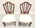 SOLD - BAKER Historic Charleston Mahogany Hepplewhite Dining Side Chairs - Pair A