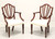 SOLD - BAKER Historic Charleston Mahogany Hepplewhite Dining Armchairs - Pair