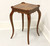 HEKMAN Walnut Inlaid Parquetry Square French Louis XV Accent Table