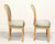 AMERICAN OF MARTINSVILLE French Provincial Louis XVI Dining Side Chairs - Pair B