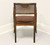 SOLD - Faux Bamboo Regency Style Spider Web Cane Armchair