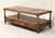 SOLD - GORDON'S Late 20th Century Mahogany Federal Style Leather Top Coffee Cocktail Table
