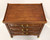 Late 20th Century Burl Walnut Asian Inspired Three-Drawer Nightstand