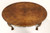 SOLD - Late 20th Century Bookmatched Walnut Chippendale Coffee Cocktail Table