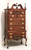 SOLD - CRAFTIQUE Solid Mahogany Philadelphia Chippendale Highboy Chest w/ Ball in Claw Feet