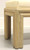 SOLD - HAMMARY Oak Contemporary Coastal Bench Footstool - Pair