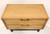 SOLD - AMERICAN OF MARTINSVILLE Blonde Walnut Asian Inspired Two-Drawer Nightstand