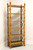 SOLD - BAKER 1960's Faux Bamboo Etagere Display Shelving Unit - C