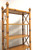 SOLD - BAKER 1960's Faux Bamboo Etagere Display Shelving Unit - B