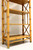 SOLD - BAKER 1960's Faux Bamboo Etagere Display Shelving Unit - B
