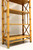 SOLD - BAKER 1960's Faux Bamboo Etagere Display Shelving Unit - A