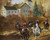 SOLD - Mid 20th Century Equestrian Oil on Board Paintings - Signed CoCo Manus - Pair
