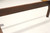 SOLD - CRAFTIQUE Solid Mahogany Full Size Pencil Post Bed