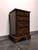SOLD OUT - BENBOW'S Solid Walnut Chippendale Bedside Chairside Chest Nightstand