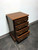 SOLD OUT - BENBOW'S Solid Walnut Chippendale Bedside Chairside Chest Nightstand
