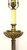 Vintage Brass Traditional Candlestick Table Lamps - Pair
