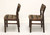 DYRLUND Mid 20th Century Rosewood Danish Modern Dining Side Chairs - Pair C