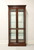 SOLD - STICKLEY Mahogany Chippendale Curio Display Cabinet - A