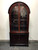 SOLD OUT - BAKER Historic Charleston Mahogany Bonnet Top China Curio Cabinet 