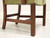 SOLD - CRAFTIQUE Mahogany Chippendale Style Straight Leg Dining Armchairs - Pair