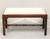 SOLD - BAKER Cliveden Place Mahogany Chippendale Style Fretwork Bench