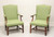 SOUTHWOOD Gainsborough Mahogany Chippendale Style Fretwork Armchairs - Pair