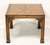 SOLD - HENREDON Burl Oak French Influenced Square Side Table