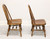 SOLD - ETHAN ALLEN Royal Charter Oak Jacobean Windsor Dining Side Chairs - Pair B