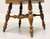 SOLD - ETHAN ALLEN Royal Charter Oak Jacobean Windsor Dining Side Chairs - Pair B