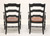 Late 20th Century Cottage Farmhouse Dining Armchairs - Pair