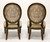 SOLD - MARGE CARSON Rue Royale Contemporary French Dining Side Chairs - Pair A