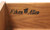 SOLD - ETHAN ALLEN Royal Charter Oak Jacobean Drop-Leaf Slate Top Server