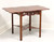 BAKER Historic Charleston Distressed Mahogany Georgian Drop-Leaf Pembroke Table