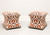 SOLD - HICKORY CHAIR Charles Hassocks Ottomans - Pair