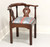 SOLD - CRAFTIQUE Mahogany Chippendale Corner Chair