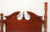 THOMASVILLE Cherry Traditional Double Pediment King Size Headboard
