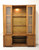 SOLD - BROYHILL PREMIER Mid 20th Century Oak Brutalist Style China Cabinet