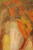 SOLD - Mid 20th Century Original Oil on Canvas Painting - Orange Flowers in Vase - Signed