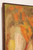 SOLD - Mid 20th Century Original Oil on Canvas Painting - Orange Flowers in Vase - Signed