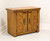 BROYHILL PREMIER Mid 20th Century Oak Brutalist Style Flip Top Server