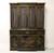 SOLD - UNION-NATIONAL Chinoiserie Hand Painted Breakfront Secretary Desk China Cabinet