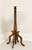 SOLD - Late 20th Century Walnut Marble Top Victorian Barley Twist Plant Stand